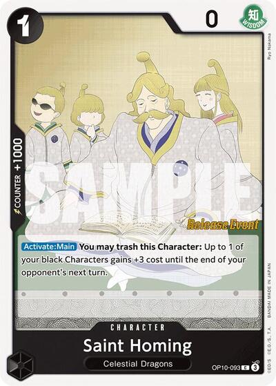 Saint Homing - OP10-093 - Common - Royal Blood Release Event Cards