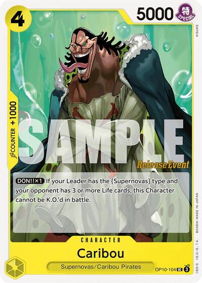 Caribou - OP10-104 - Uncommon - Royal Blood Release Event Cards