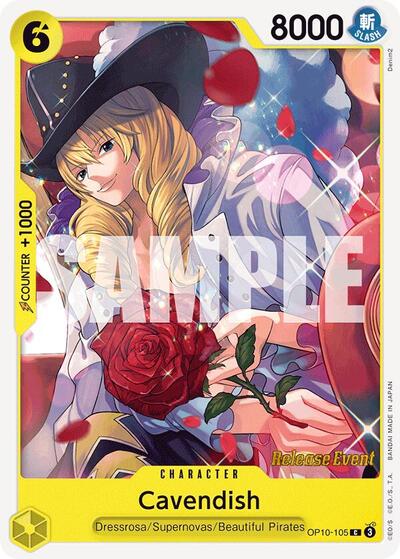 Cavendish - OP10-105 - Common - Royal Blood Release Event Cards