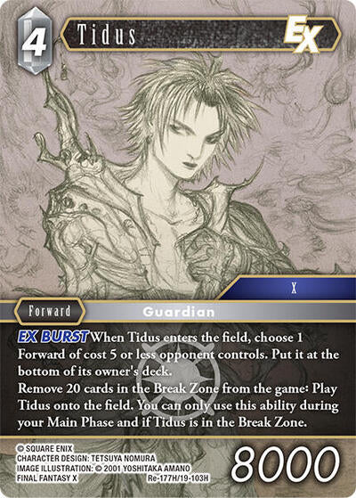 Tidus EX - Re-177H/19-103H - Hero - Legacy Collection
