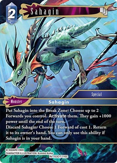 Sahagin - Re-153C/7-110C - Common - Legacy Collection