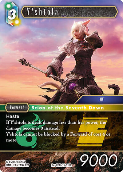 Y'shtola - Re-189L/12-119L - Legend - Legacy Collection