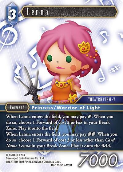 Lenna - Re-173C/15-126R - Rare - Legacy Collection