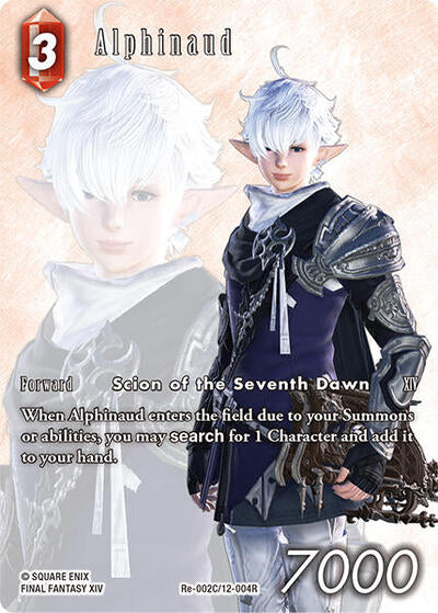 Alphinaud - Re-002C/12-004R - Rare (Full Art) - Legacy Collection