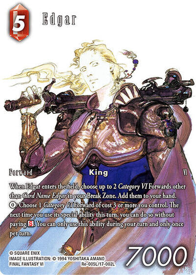 Edgar - Re-005L/17-002L - Legend (Full Art) - Legacy Collection