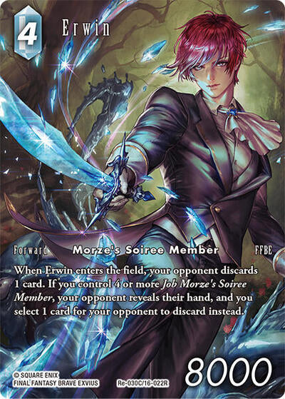 Erwin - Re-030C/16-022R - Rare (Full Art) - Legacy Collection