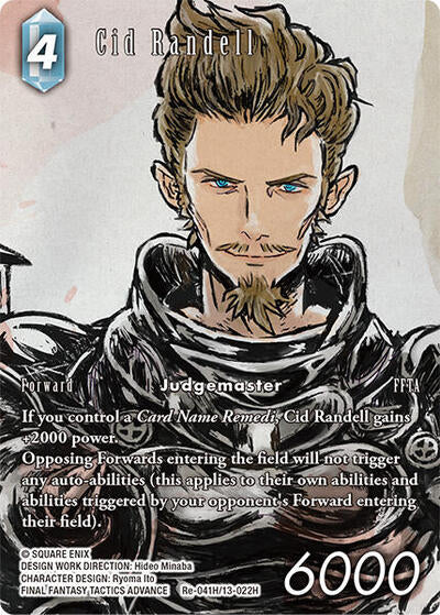 Cid Randell - Re-041H/13-022H - Hero (Full Art) - Legacy Collection