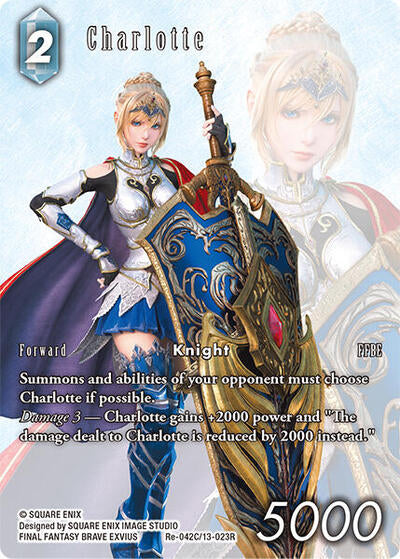 Charlotte - Re-042C/13-023R - Rare (Full Art) - Legacy Collection