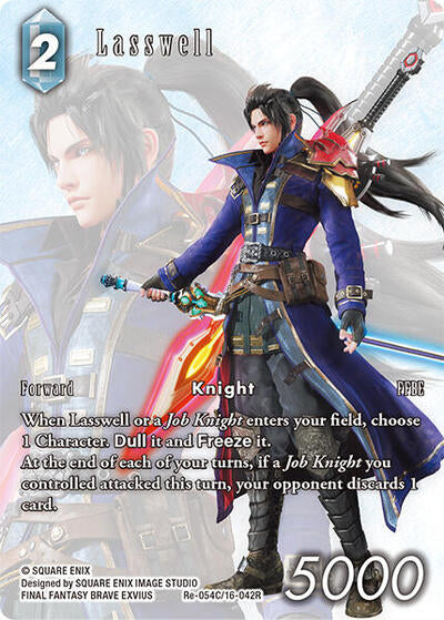 Lasswell - Re-054C/16-042R - Rare (Full Art) - Legacy Collection