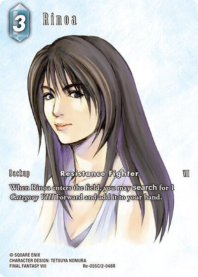 Rinoa - Re-055C/2-048R - Rare (Full Art) - Legacy Collection