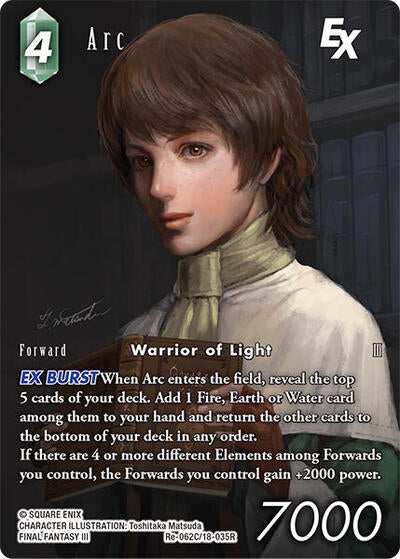 Arc EX - Re-062C/18-035R - Rare (Full Art) - Legacy Collection