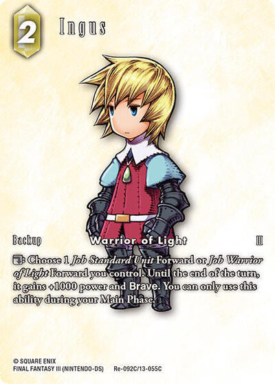 Ingus - Re-092C/13-055C - Common (Full Art) - Legacy Collection