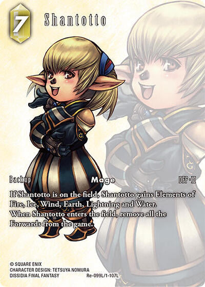 Shantotto - Re-099L/1-107L - Legend (Full Art) - Legacy Collection