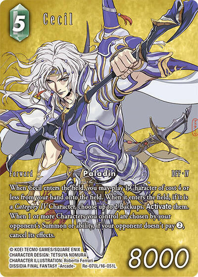 Cecil - Re-070L/16-051L - Legend (Full Art) - Legacy Collection