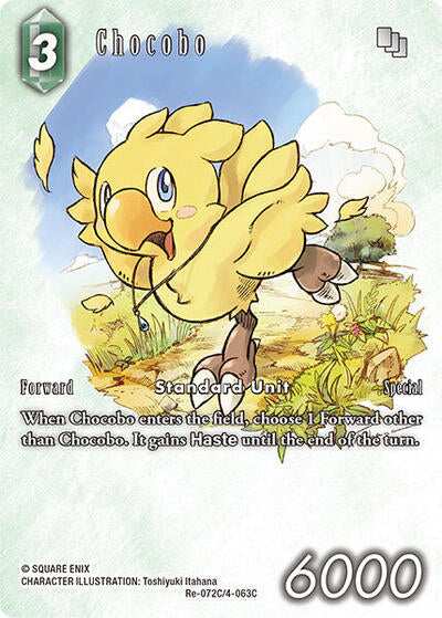 Chocobo - Re-072C/4-063C - Common (Full Art) - Legacy Collection