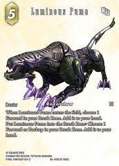 Luminous Puma - Re-106C/8-080C - Common (Full Art) - Legacy Collection
