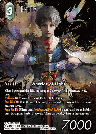 Bartz - Re-078H/7-059L - Legend (Full Art) - Legacy Collection