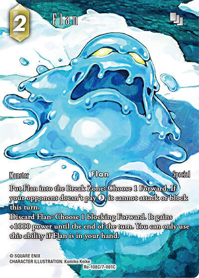 Flan - Re-108C/7-081C - Common (Full Art) - Legacy Collection
