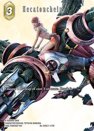 Hecatoncheir - Re-109C/1-117R - Rare (Full Art) - Legacy Collection