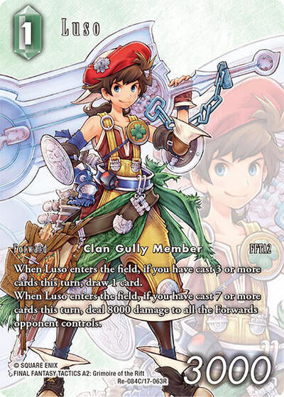 Luso - Re-084C/17-063R - Rare (Full Art) - Legacy Collection