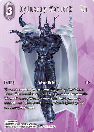 Delusory Warlock - Re-123C/13-070C - Common (Full Art) - Legacy Collection