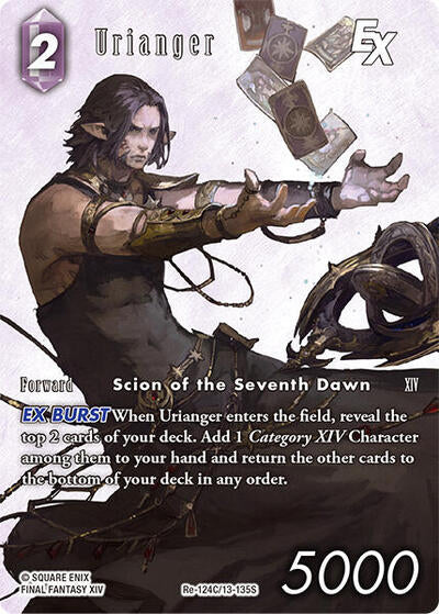 Urianger EX - Re-124C/13-135S - Starter (Full Art) - Legacy Collection