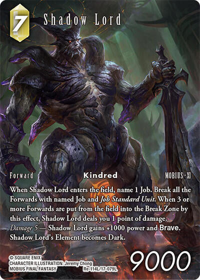Shadow Lord - Re-114L/17-079L - Legend (Full Art) - Legacy Collection