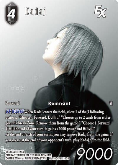Kadaj EX - Re-180C/11-140S - Starter (Full Art) - Legacy Collection