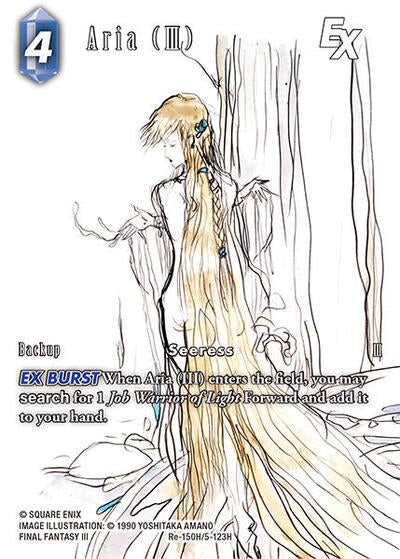Aria (III) EX - Re-150H/5-123H - Hero (Full Art) - Legacy Collection