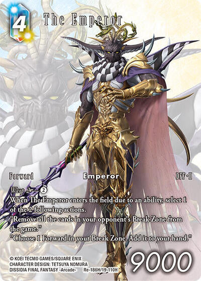 The Emperor - Re-186H/19-110H - Hero (Full Art) - Legacy Collection