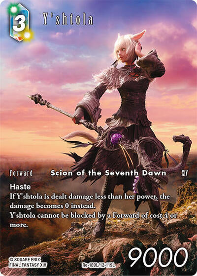 Y'shtola - Re-189L/12-119L - Legend (Full Art) - Legacy Collection