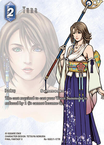 Yuna - Re-168C/1-177R - Rare (Full Art) - Legacy Collection