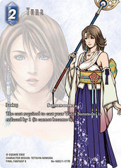 Yuna - Re-168C/1-177R - Rare (Full Art) - Legacy Collection