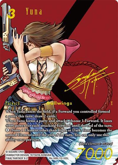 Yuna - Re-169L/12-105L - Rare (Signature) - Legacy Collection