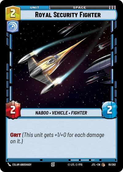 Royal Security Fighter - 061/262 - Common - Jump to Lightspeed