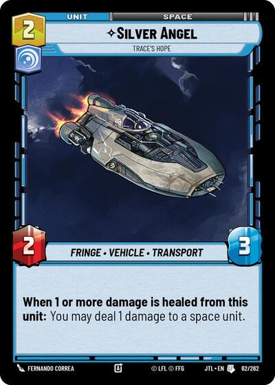 Silver Angel - Trace's Hope - 062/262 - Uncommon - Jump to Lightspeed
