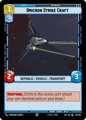 Omicron Strike Craft - 064/262 - Common - Jump to Lightspeed