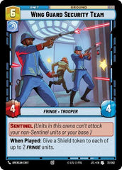 Wing Guard Security Team - 072/262 - Uncommon - Jump to Lightspeed