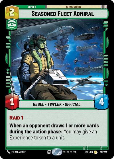 Seasoned Fleet Admiral - 111/262 - Rare - Jump to Lightspeed
