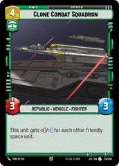 Clone Combat Squadron - 115/262 - Uncommon - Jump to Lightspeed
