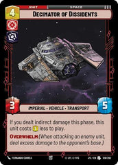 Decimator of Dissidents - 138/262 - Uncommon - Jump to Lightspeed