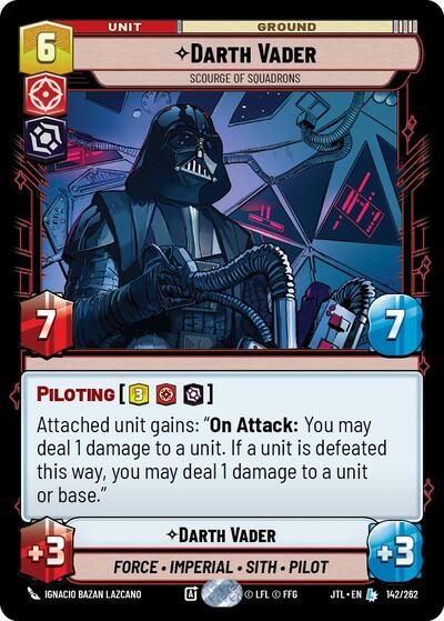 Darth Vader - Scourge of Squadrons - 142/262 - Legendary - Jump to Lightspeed