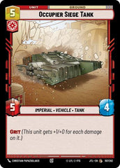 Occupier Siege Tank - 167/262 - Common - Jump to Lightspeed