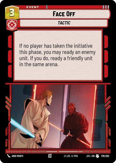 Face Off - 178/262 - Uncommon - Jump to Lightspeed
