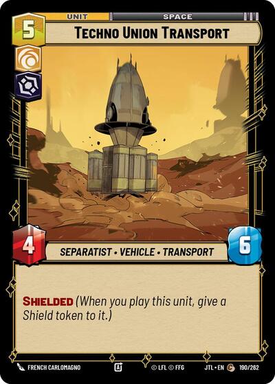 Techno Union Transport - 190/262 - Common - Jump to Lightspeed