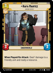 Rafa Martez - Shrewd Sister - 219/262 - Uncommon - Jump to Lightspeed