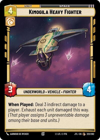 Kimogila Heavy Fighter - 222/262 - Common - Jump to Lightspeed
