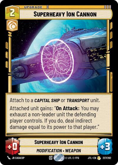 Superheavy Ion Cannon - 227/262 - Rare - Jump to Lightspeed