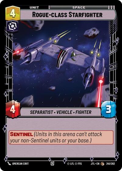 Rogue-class Starfighter - 241/262 - Common - Jump to Lightspeed