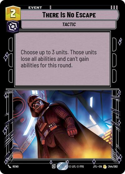 There Is No Escape - 244/262 - Rare - Jump to Lightspeed